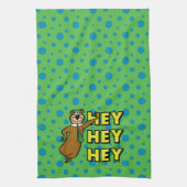 よぎクマおいおいおい キッチンタオル (縦)