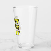 よぎクマおいおいおい タンブラーグラス (左)