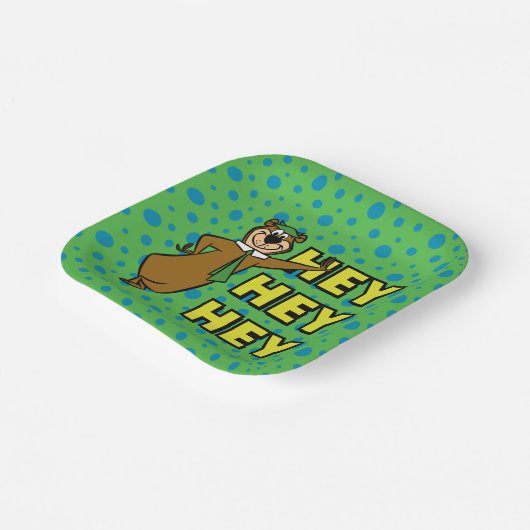 よぎクマおいおいおい ペーパープレート (傾斜あり)