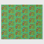 よぎクマおいおいおい ラッピングペーパー (フラット)