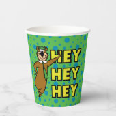 よぎクマおいおいおい 紙コップ (正面)