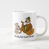 よぎクマとブーのピクニックスナック ジャンボコーヒーマグカップ (右)