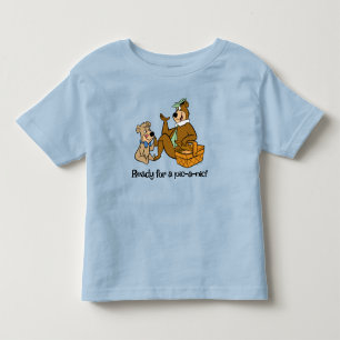 よぎクマとブーのピクニックスナック トドラーTシャツ