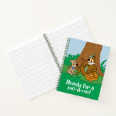 よぎクマとブーのピクニックスナック ノートブック (内部)