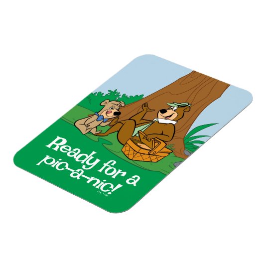 よぎクマとブーのピクニックスナック マグネット (左側)