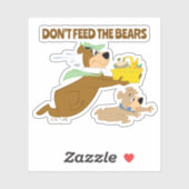 よぎクマとブーブー・ピクニックパニック シール (シート)