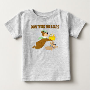 よぎクマとブーブー・ピクニックパニック ベビーTシャツ