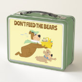 よぎクマとブーブー・ピクニックパニック メタルランチボックス (裏面)