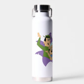 よぎクマと友人の驚き ウォーターボトル (正面)