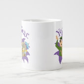 よぎクマと友人の驚き ジャンボコーヒーマグカップ (正面)