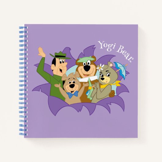 よぎクマと友人の驚き ノートブック (正面)