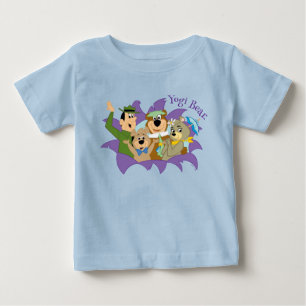 よぎクマと友人の驚き ベビーTシャツ