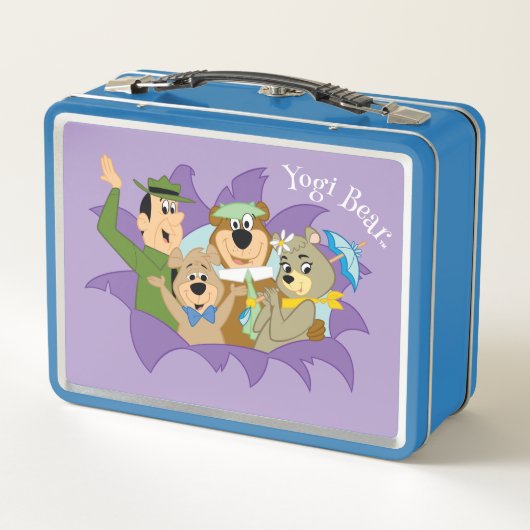 よぎクマと友人の驚き メタルランチボックス (裏面)