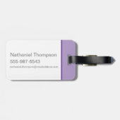 よぎクマと友人の驚き ラゲッジタグ (裏面横)