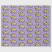 よぎクマと友人の驚き ラッピングペーパー (フラット)