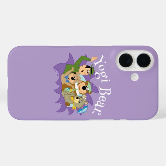 よぎクマと友人の驚き Case-Mate iPhoneケース (裏面 (横))