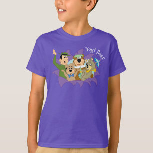 よぎクマと友人の驚き Tシャツ