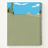 よぎ熊と友人の温かい歓迎 ノートブック (裏面)