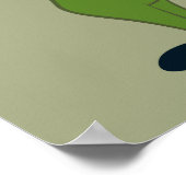 よぎ熊と友人の温かい歓迎 ポスター (角)