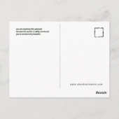 よくある美しいはがき（牡丹） ポストカード (裏面)