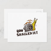 よくうまくやったね ポストカード (正面/裏面)