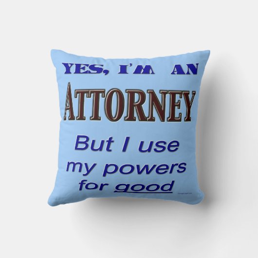 よくおもしろいな弁護士の発言のための弁護士力 クッション (裏面)