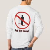 よくかそうよいないしゃれているなバーテンダーのTシャツ Tシャツ (裏面)