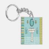 よくきれいなおもしろい キーホルダー (正面左)