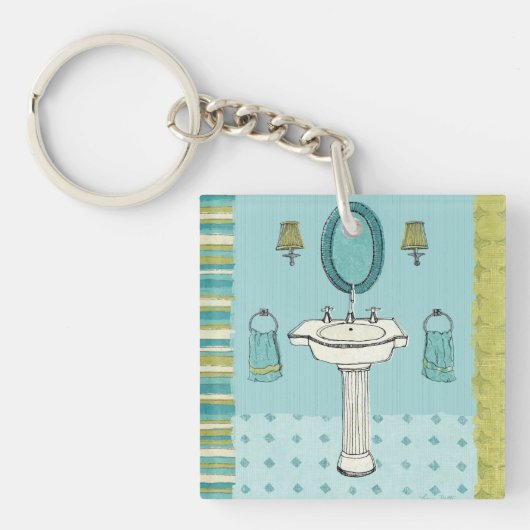 よくきれいなおもしろい キーホルダー (正面)