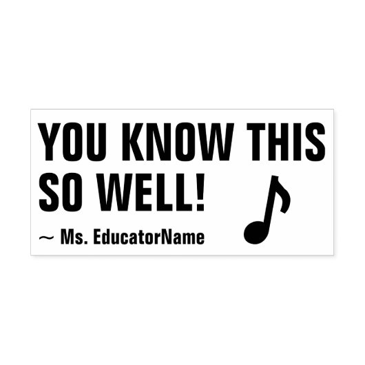 「よくご存じの通りだ！」 フィードバックのスタンプ ラバースタンプ (インプリント)