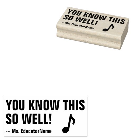 「よくご存じの通りだ！」 フィードバックのスタンプ ラバースタンプ (押印)