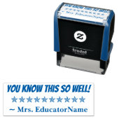 「よくご存じの通り!」 マーキングゴム印 セルフインキングスタンプ (インサイチュ)