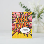 よくできたおもしろいレトロ漫画ブックアーポップ・アートのト 案内ポストカード (スタンド正面)