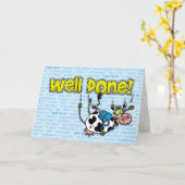 よくできた – skydive カード (黄色い花)