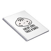 よくできました あの Bao 面白い ディムサム パン ノートブック (右側)