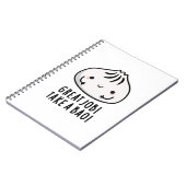 よくできました あの Bao 面白い ディムサム パン ノートブック (左側)