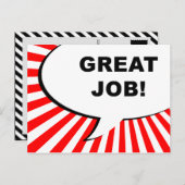 よくできました! ポストカード (正面/裏面)