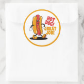 よくできました 生徒 先生 ラウンドシール (バッグ)