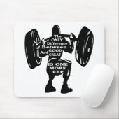 よくと素晴らしい間のDiffは1つのより多くのRepです マウスパッド (マウス)