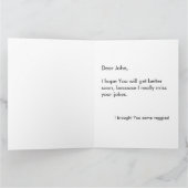 よくなって下さい! カード (内部)