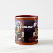 よくの女性、井戸の女性 ツートーンマグカップ (中央)