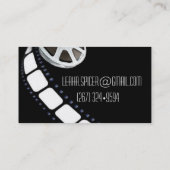 よくの、魅力的のおよび上品 名刺 (裏面)