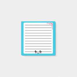 よくはしゃぐかわいいPost-It Noteデザイン ポストイット