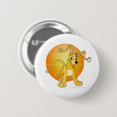 よくはしゃぐで黄色いGelert 缶バッジ (正面&裏面)