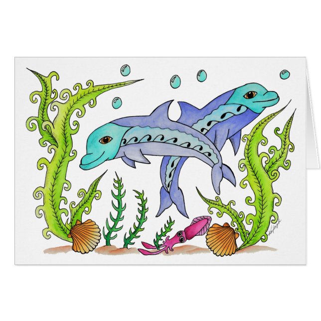 よくはしゃぐなイルカ (正面横)