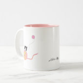 よくはしゃぐなミトン ツートーンマグカップ (正面左)