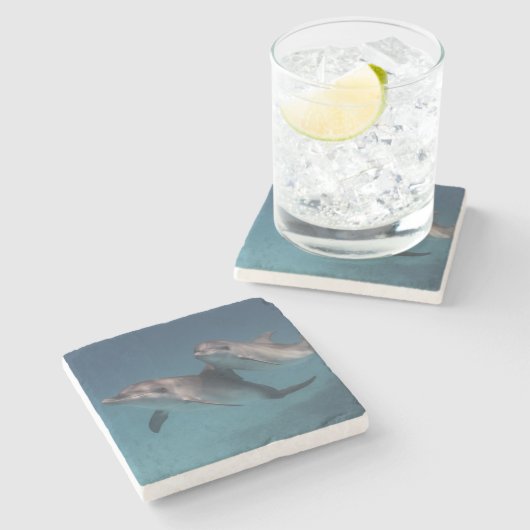 よくはしゃぐな姿勢 ストーンコースター (横)