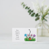 よくはしゃぐな子猫の名刺 名刺 (スタンド正面)