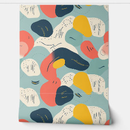 よくはしゃぐオーガニックはっきりしたレトロの色 壁紙