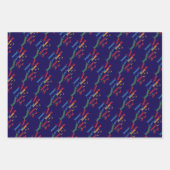 よくはしゃぐカラフルメリートリオ・パック ラッピングペーパーシート (正面3)